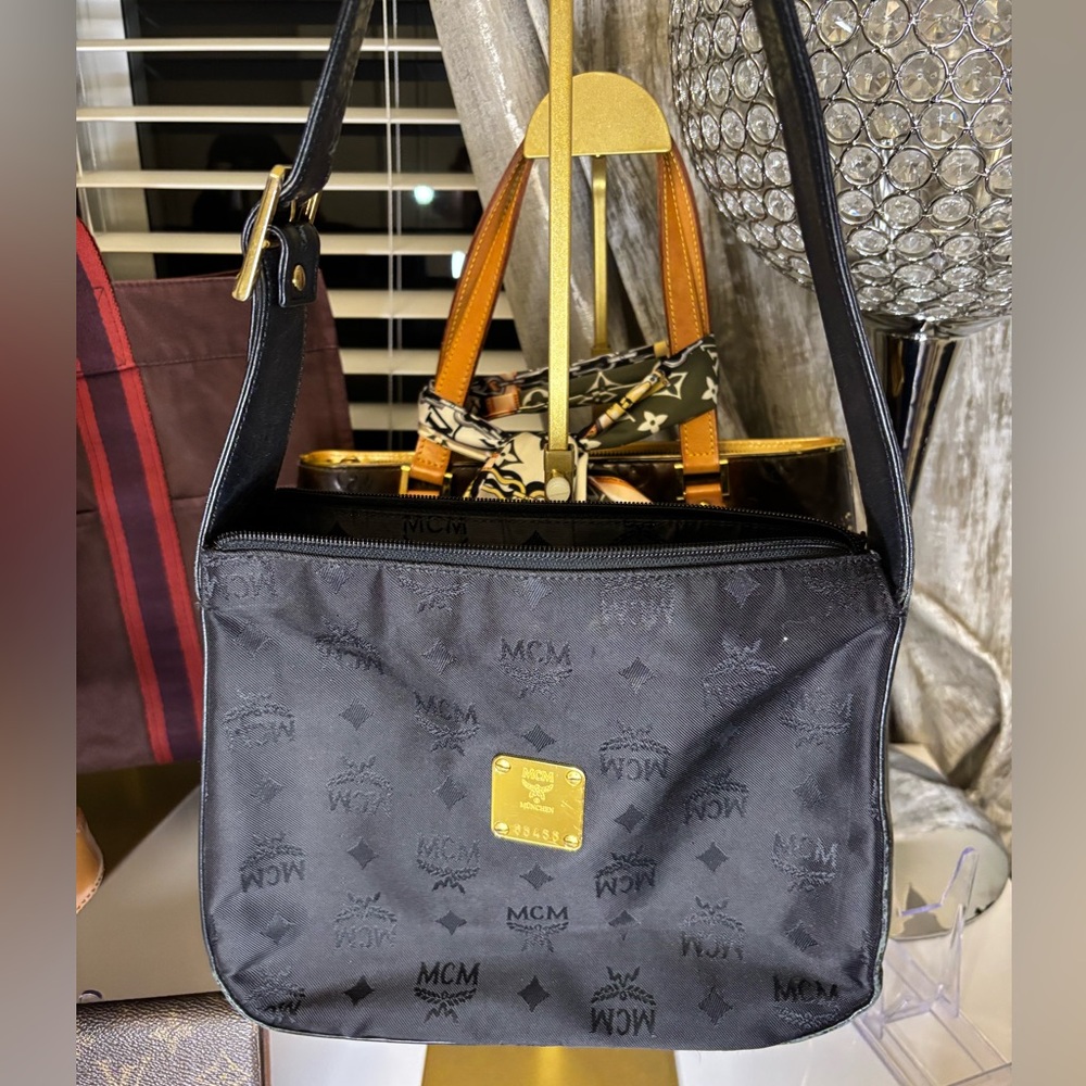 Mcm Shoulder monogram bag